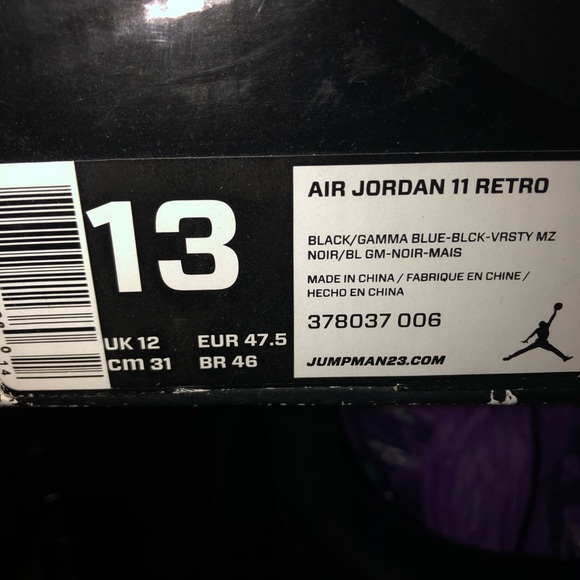 Air Jordan 11’s - Picture 6 of 6